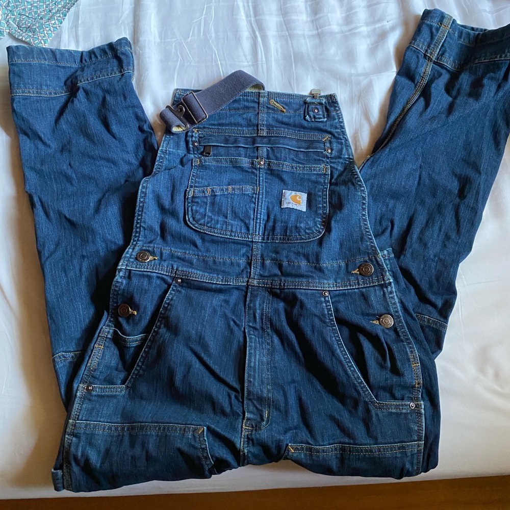 Carhartt Blue Denim Jeans Classic Style